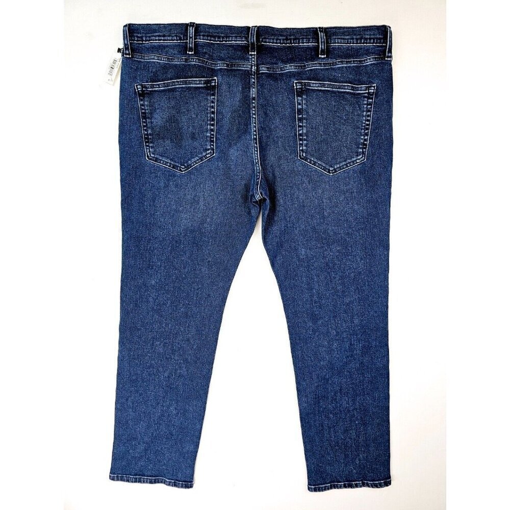 Goodthreads Size 42X30 Mens Skinny Blue Denim 5 Pocket Jeans NWT